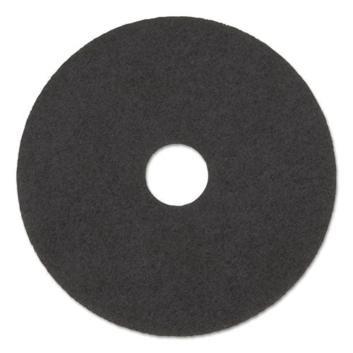 Boardwalk® High Performance Stripping Floor Pads, 17" Diameter, Black, 5-carton freeshipping - TVN Wholesale