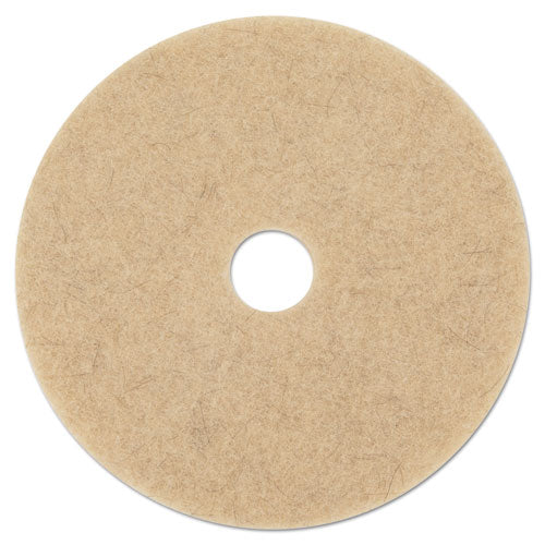 Boardwalk® Natural Hog Hair Burnishing Floor Pads, 17" Diameter, Tan, 5-carton freeshipping - TVN Wholesale