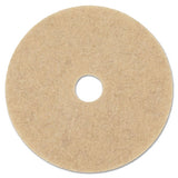 Boardwalk® Natural Hog Hair Burnishing Floor Pads, 17" Diameter, Tan, 5-carton freeshipping - TVN Wholesale
