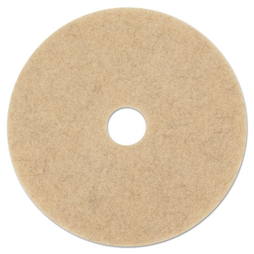 Boardwalk® Burnishing Floor Pads, 17" Diameter, Tan, 5-carton freeshipping - TVN Wholesale