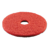 Boardwalk® Buffing Floor Pads, 18" Diameter, Red, 5-carton freeshipping - TVN Wholesale