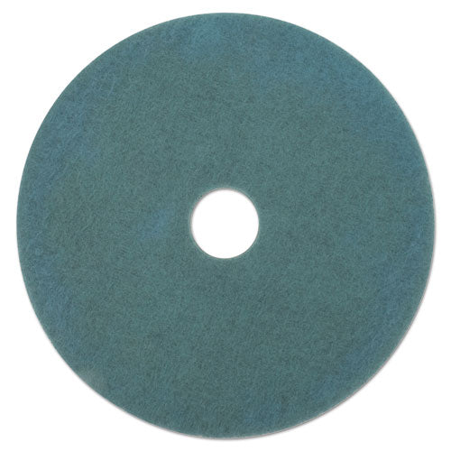 Boardwalk® Burnishing Floor Pads, 19" Diameter, Aqua, 5-carton freeshipping - TVN Wholesale