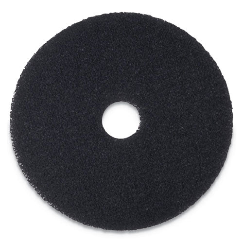 Boardwalk® Stripping Floor Pads, 19" Diameter, Black, 5-carton freeshipping - TVN Wholesale