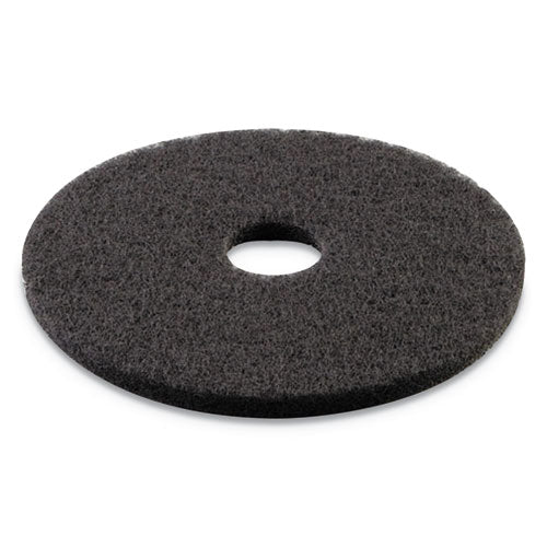 Boardwalk® Stripping Floor Pads, 19" Diameter, Black, 5-carton freeshipping - TVN Wholesale