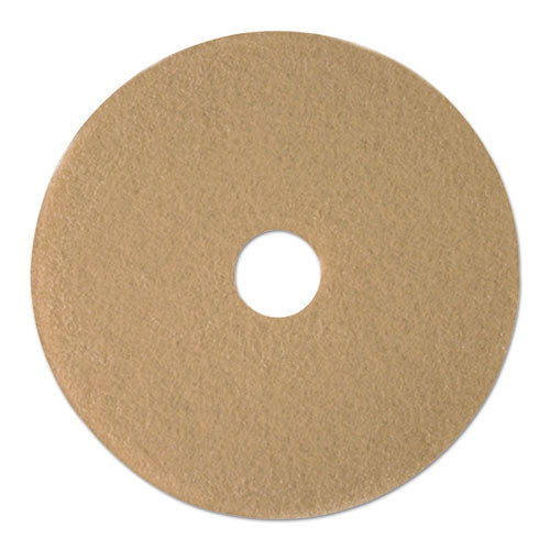 Boardwalk® Burnishing Floor Pads, 19" Diameter, Tan, 5-carton freeshipping - TVN Wholesale