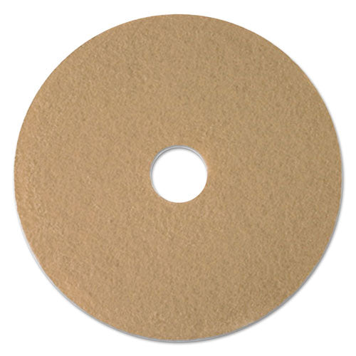 Boardwalk® Burnishing Floor Pads, 20" Diameter, Tan, 5-carton freeshipping - TVN Wholesale
