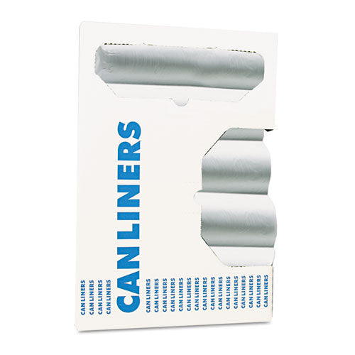 Boardwalk® High-density Can Liners, 45 Gal, 13 Microns, 40" X 46", Natural, 250-carton freeshipping - TVN Wholesale