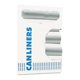 Boardwalk® High-density Can Liners, 45 Gal, 13 Microns, 40" X 46", Natural, 250-carton freeshipping - TVN Wholesale