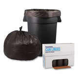 Boardwalk® Low-density Waste Can Liners, 45 Gal, 0.95 Mil, 40" X 46", Gray, 100-carton freeshipping - TVN Wholesale
