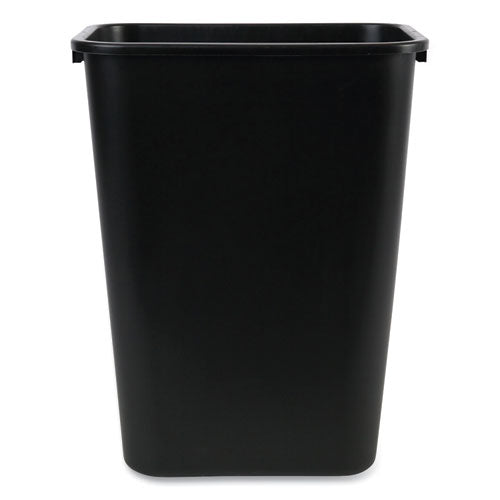 Boardwalk® Soft-sided Wastebasket, 41 Qt, Plastic, Black freeshipping - TVN Wholesale