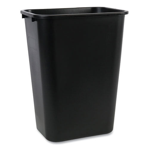 Boardwalk® Soft-sided Wastebasket, 41 Qt, Plastic, Black freeshipping - TVN Wholesale