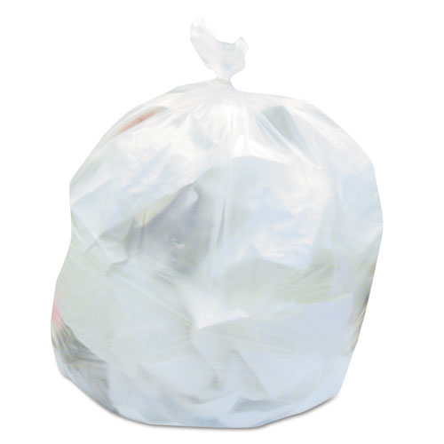 Boardwalk® High-density Can Liners, 56 Gal, 19 Microns, 43" X 47", Natural, 150-carton freeshipping - TVN Wholesale