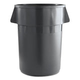 Boardwalk® Round Waste Receptacle, Plastic, 44 Gal, Gray freeshipping - TVN Wholesale