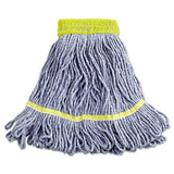 Super Loop Wet Mop Head, Cotton-synthetic Fiber, 5