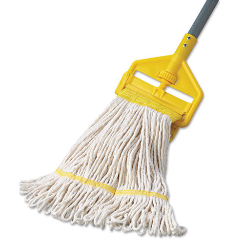 Boardwalk® Super Loop Wet Mop Head, Cotton-synthetic Fiber, 5" Headband, Small Size, White, 12-carton freeshipping - TVN Wholesale