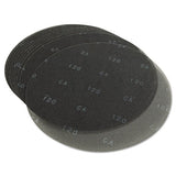 Boardwalk® Sanding Screens, 20" Diameter, 120 Grit, Black, 10-carton freeshipping - TVN Wholesale