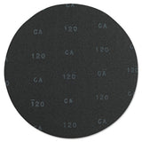 Boardwalk® Sanding Screens, 20" Diameter, 120 Grit, Black, 10-carton freeshipping - TVN Wholesale