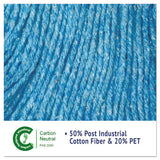 Boardwalk® Super Loop Wet Mop Head, Cotton-synthetic Fiber, 5" Headband, Medium Size, Blue, 12-carton freeshipping - TVN Wholesale