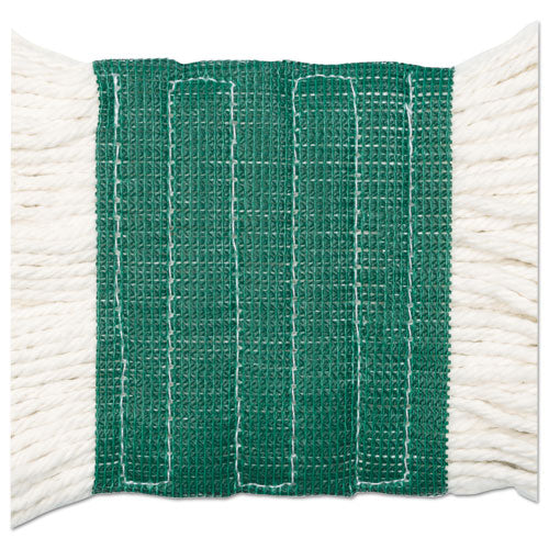 Boardwalk® Super Loop Wet Mop Head, Cotton-synthetic Fiber, 5" Headband, Medium Size, White, 12-carton freeshipping - TVN Wholesale