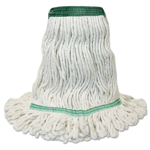 Boardwalk® Mop Head, Premium Standard Head, Cotton-rayon Fiber, Medium, White freeshipping - TVN Wholesale