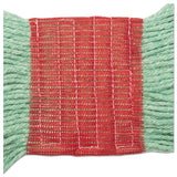 Boardwalk® Super Loop Wet Mop Head, Cotton-synthetic Fiber, 5" Headband, Large Size, Green, 12-carton freeshipping - TVN Wholesale