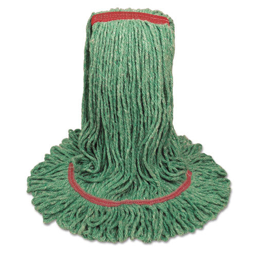 Boardwalk® Mop Head, Premium Standard Head, Cotton-rayon Fiber, Large, Green freeshipping - TVN Wholesale