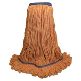 Super Loop Wet Mop Head, Cotton-synthetic Fiber, 5
