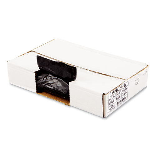 Boardwalk® Low-density Waste Can Liners, 16 Gal, 1 Mil, 24 X 32, Black, 10 Bags-roll, 15 Rolls-carton freeshipping - TVN Wholesale