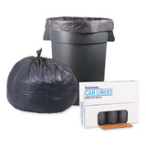 Boardwalk® Low-density Waste Can Liners, 60 Gal, 0.95 Mil, 38" X 58", Gray, 100-carton freeshipping - TVN Wholesale