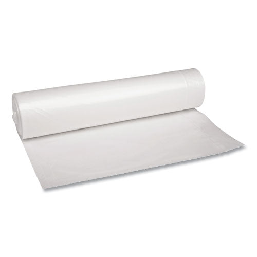 Boardwalk® Low Density Repro Can Liners, 45 Gal, 1.1 Mil, 40" X 46", Clear, 10 Bags-roll, 10 Rolls-carton freeshipping - TVN Wholesale