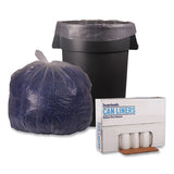 Boardwalk® Low Density Repro Can Liners, 45 Gal, 1.1 Mil, 40" X 46", Clear, 10 Bags-roll, 10 Rolls-carton freeshipping - TVN Wholesale