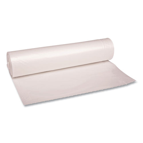 Boardwalk® Low Density Repro Can Liners, 56 Gal, 1.1 Mil, 43" X 47", Clear, 10 Bags-roll, 10 Rolls-carton freeshipping - TVN Wholesale