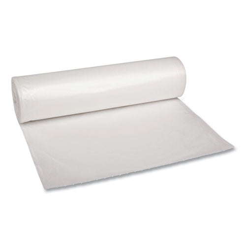 Boardwalk® Low Density Repro Can Liners, 60 Gal, 1.1 Mil, 38" X 58", Clear, 10 Bags-roll, 10 Rolls-carton freeshipping - TVN Wholesale