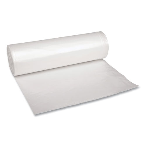 Boardwalk® Low Density Repro Can Liners, 45 Gal, 1.4 Mil, 40" X 46", Clear, 10 Bags-roll, 10 Rolls-carton freeshipping - TVN Wholesale