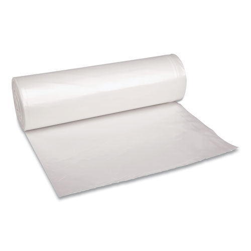 Boardwalk® Low Density Repro Can Liners, 60 Gal, 1.4 Mil, 38" X 58", Clear, 10 Bags-roll, 10 Rolls-carton freeshipping - TVN Wholesale