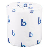 Boardwalk® Two-ply Toilet Tissue, Septic Safe, White, 4.5 X 3, 500 Sheets-roll, 96 Rolls-carton freeshipping - TVN Wholesale