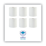 Boardwalk® Hardwound Paper Towels, 8" X 800ft, 1-ply, White, 6 Rolls-carton freeshipping - TVN Wholesale