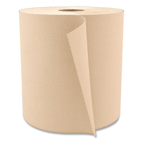 Boardwalk® Hardwound Paper Towels, Nonperforated 1-ply Natural, 800 Ft, 6 Rolls-carton freeshipping - TVN Wholesale