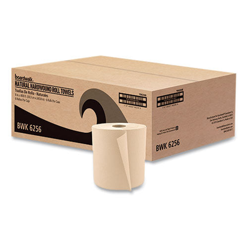 Boardwalk® Hardwound Paper Towels, Nonperforated 1-ply Natural, 800 Ft, 6 Rolls-carton freeshipping - TVN Wholesale