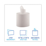 Boardwalk® Center-pull Hand Towels, 2-ply, Perforated, 7 7-8 X 10, White, 600-rl, 6 Rl-ct freeshipping - TVN Wholesale