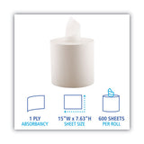 Boardwalk® Center-pull Hand Towels, 1-ply, 7 5-8" X 750 Ft, White, 6 Rolls-carton freeshipping - TVN Wholesale