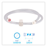 Boardwalk® Pdc Hose Kit, 1-2" Hose Diameter, 6 Ft, Clear-green freeshipping - TVN Wholesale