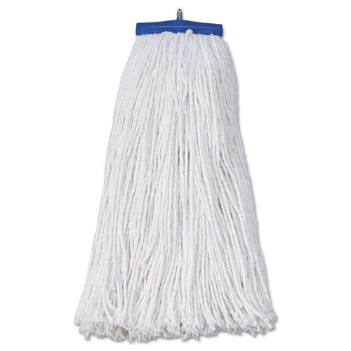 Boardwalk® Mop Head, Economical Lie-flat Head, Rayon Fiber, 20oz, White, 12-carton freeshipping - TVN Wholesale