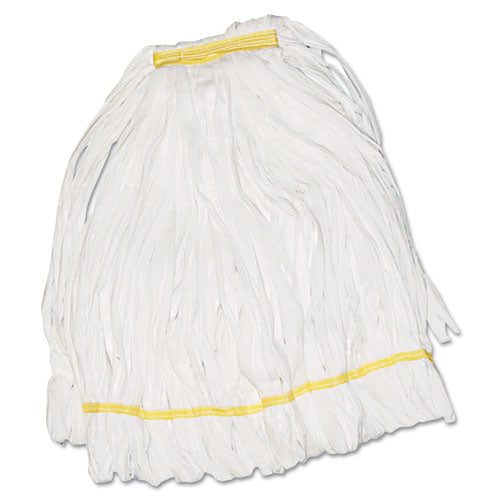 Boardwalk® Mop Head, Looped, Enviro Clean With Tailband, Medium, White, 12-carton freeshipping - TVN Wholesale