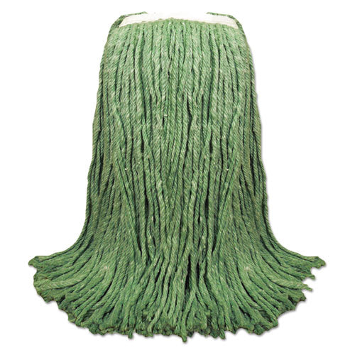Boardwalk® Cut-end Yarn Mop Head, Green, 1 1-4" Headband, 12-carton freeshipping - TVN Wholesale