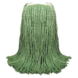 Cut-end Yarn Mop Head, Green, 1 1-4