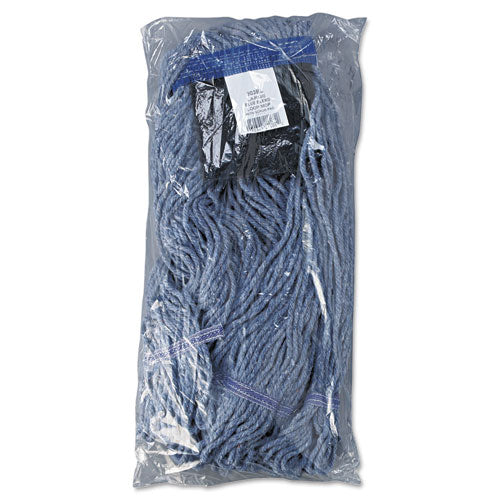 Boardwalk® Mop Head, Loop-end, Cotton With Scrub Pad, Large, 12-carton freeshipping - TVN Wholesale