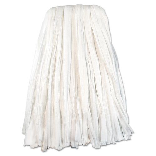 Boardwalk® Nonwoven Cut End Edge Mop, Rayon-polyester, #20, White, 12-carton freeshipping - TVN Wholesale
