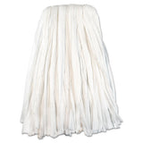 Boardwalk® Nonwoven Cut End Edge Mop, Rayon-polyester, #20, White, 12-carton freeshipping - TVN Wholesale