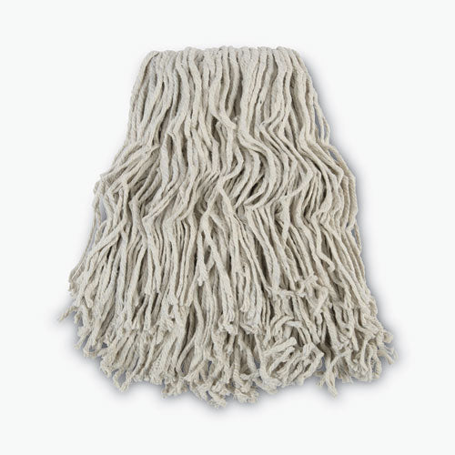 Boardwalk® Banded Cotton Mop Head, #24, White, 12-carton freeshipping - TVN Wholesale